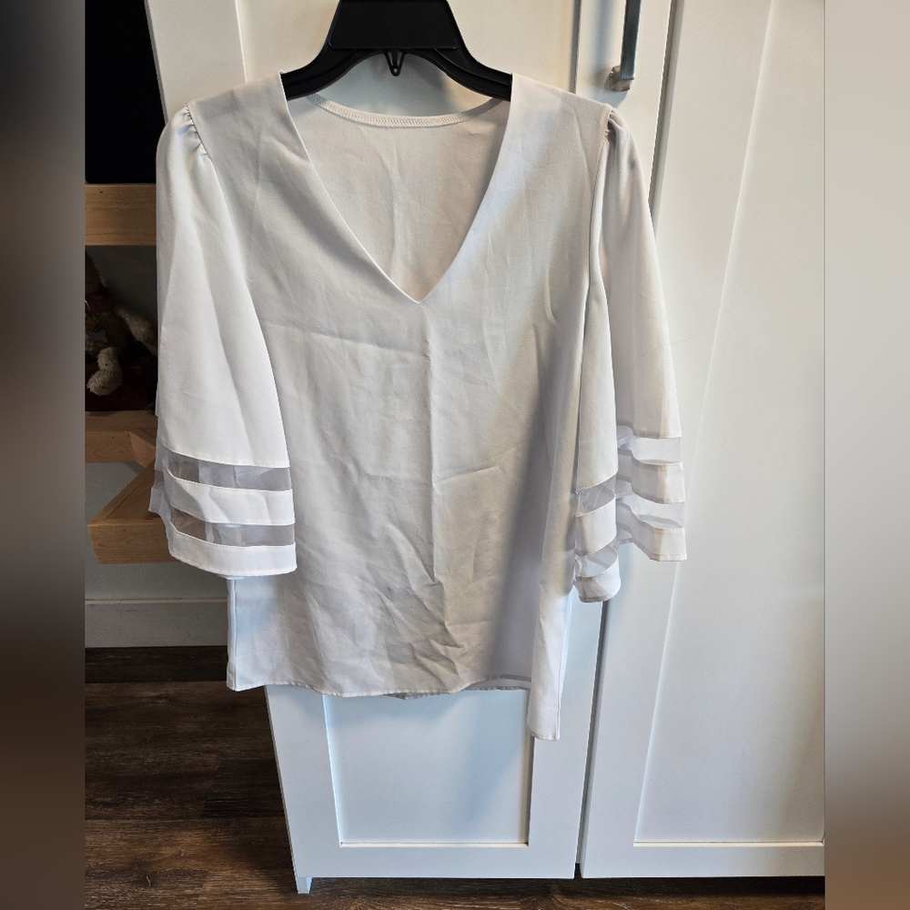 White work blouse